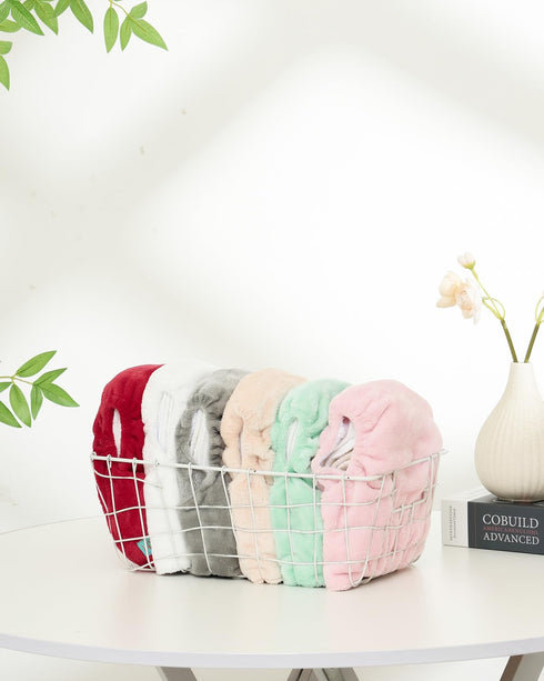 6 Pack 6pcs 4-Layers 6BMR02 ALVABABY Baby Cloth Diapers Warm for Autumn and Winter with Rayon from Bamboo Inserts,Cloth