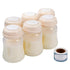 Phanpy Breast Milk Storage Bottles 6pcs with Handwriting Stickers, 6oz Breastmilk Storage