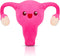 Uterus Plush Toy, Funny Stuffed Organ for Women, Anatomy Educational Gift & Party Decor