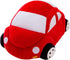 Plush Red Stuffed Car Shaped Pillow - Cute Toy Decor Gifts for Kids, 11.8 Inch