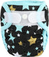 Sigzagor Newborn Baby Cloth Diaper Cover Nappy Hook and Loop (Twinkle Stars)