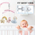 35 3 Feisike Crib Mobile for Girls - Baby Mobile for Crib with Lullabies, Modes Digital Musical BoxTurn Only, Music