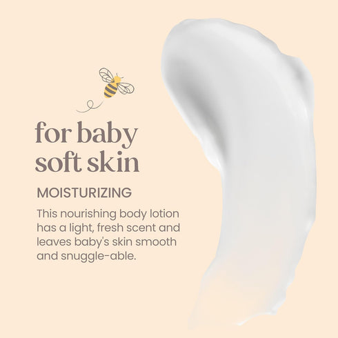 6 Pack 3 Burt's Bees Baby Nourishing Lotion, Original Scent Baby Lotion - Ounce Tube