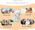 14" Realistic Plush Maltese Dog - Stuffed Animal Puppy Dog Toys - Soft Plush Pillow for Kids and Adults