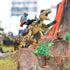 Mesiondy Sets 725 6 8 9 10 11 12 13 14 Building Blocks Toys Pcs for Age Years, Dinosaur Park World,Birthday Gifts