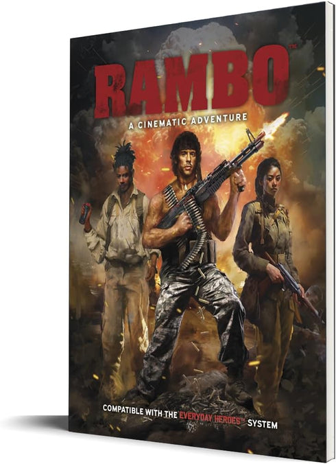 Cinematic Adventure: Rambo - Expansion Hardcover RPG Book for Use with The Everyday Heroes Core Rulebook, d20 5e
