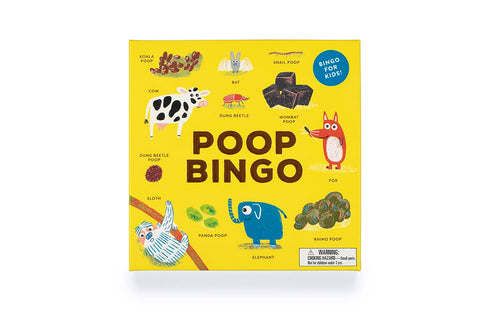Poop Bingo by Laurence King: A Hilarious Educational Game for Kids!