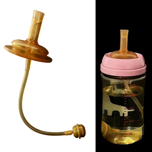 COYENRAT Nozzle Baby Feeding Bottle Straw with Spill Proof Designing Enjoy Safe and Easy Drinking for Baby Bottles