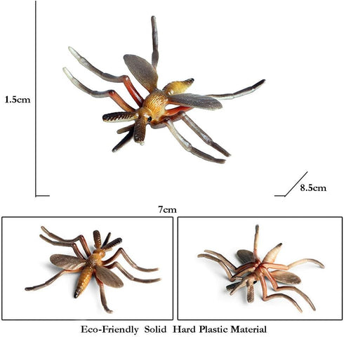 FLORMOON Realistic Mosquito Figurines - Insect Toy for Science Projects, Cake Toppers, and Educational Fun
