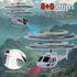 Generic Girls,2 Pack 2 6-8 Remote Control Helicopter for Kids Boys Military Toys Attack Helicopter,Army Style Model RC