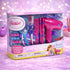 Set Set Beauty Hair Stylist - Boutique Beauty Salon Fashion Pretend Play for Girls with Toy Blow Dryer, Curler