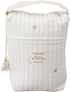 Cotton Travel Diaper Bag with Stroller Attachment - Ideal for Busy Parents