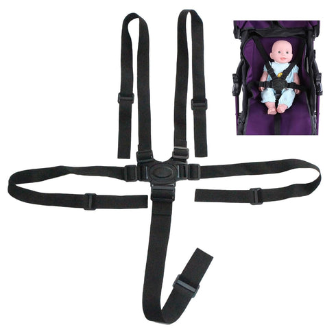 Universal 5 Point Harness Strap, Adjustable Harness Belt, Safety Harness Seat Belt