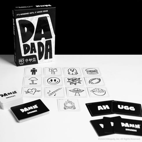 Dadada - The Nonsensical Party Game, Create Your Own Hilarious Language, Word and Image Association Game, 2+ Players