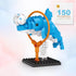 Aetheria Mini Blocks Dolphin Building Animal Set 150 Pieces Creative Home Decor Building Toy Bricks for Kids or Adult Advent Calendar 2024