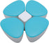 NOENNULL 4 180ml Baby Formula Dispenser Portable Compartments Milk Powder Dispenser Container Non Spill Strong Seal