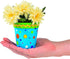 Set 12 3 Inch Fun Express Mini Flower Pots Ceramic of - Unpainted White Plant Pots Ready to Paint | DIY Ceramic