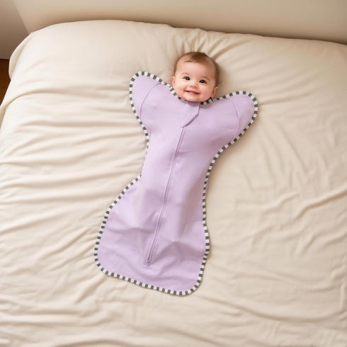 Blackleaf baby Infants,2-Piece Set Baby Swaddle Blanket for Newborns and Infant Pajamas,Bidirectional Zipper,Easy