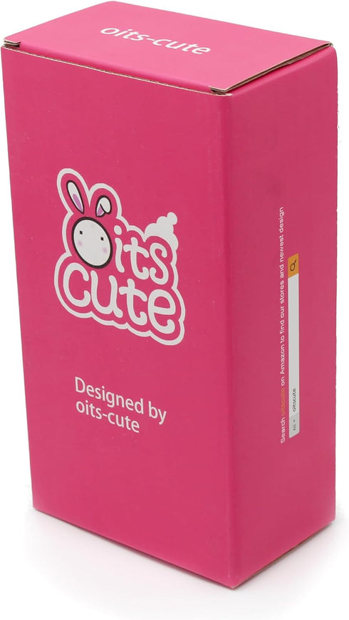 Oitscute Small Baby Teddy Bear - Cute Stuffed Animal Soft Plush Toy 10" in Pink Lace Dress