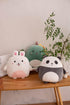 Soft Bunny Plush Hugging Pillow, Cute White Rabbit Stuffed Animal Toy for Kids, Birthday Valentine Christmas Gift