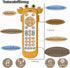 Baby TV Remote Control Toy with Soft Silicone Cover, Musical Realistic Play Remote Toy for 6M+ Boy and Girls