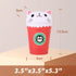 Anboor 5.3" Soft Squishys Food Toy - Kawaii Cat Coffee Cup for Kids and Adults, Collection Stress Relief Toy