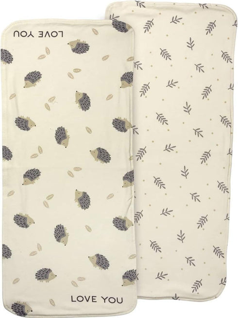 Primitives by Kathy Love You Woodland Burp Cloth Set of 2