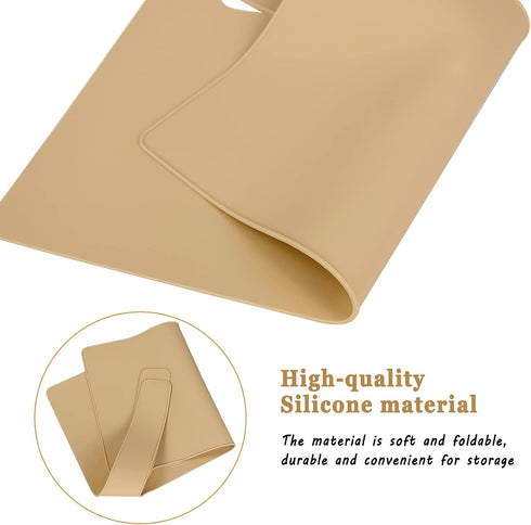 Long Lasting High Chair Placemat Silicone, Clean and Hygienic for IKEA Antilop Highchair, Suitable for Toddlers and