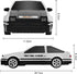 GoolRC 1:16 Scale RC Drift Car, 4WD High Speed Racing Car with LED Lights, Drifting Tire & 2 Batteries