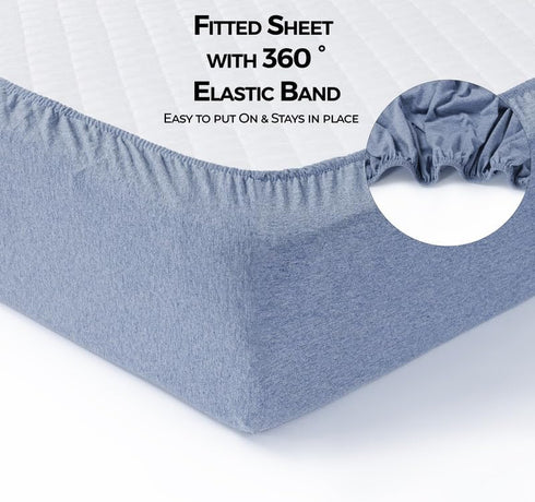 Boys,Girls,100% Sheets,2 Pack,Pack Fitted,Pack Sheets,24 38 Dreamology Mini Crib Sheets for Cotton Crib and Play