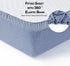 Boys,Girls,100% Sheets,2 Pack,Pack Fitted,Pack Sheets,24 38 Dreamology Mini Crib Sheets for Cotton Crib and Play