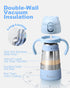 1-3 9oz 1-Pack Bakpoco Stainless Steel Straw Sippy Cup for Toddlers Years Old, Insulated Toddler Water Bottle Baby