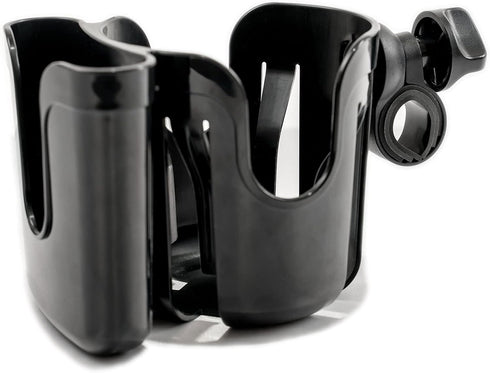 Wheelchair Cup Holder,2 in 1 Universal Stroller Cup Holder Attachment,Bike Cup Holder for Adult Bikes, Cup Holder for Stroller Walker Bike Motorcycle Scooter Bicycle by Yoyoapple