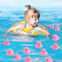 umbresen 12pcs Pink Rubber Ducks, Small Bath Toys for Preschool, Baby Shower, Pool Float, Halloween Party Favors