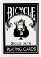 Bicycle Skull Deck Playing Cards with 4 Bonus Magic Cards Included