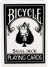 Bicycle Skull Deck Playing Cards with 4 Bonus Magic Cards Included