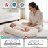 Meindoovm 0-24 Tummy Infant Support Cushion - Baby Support Cushion for Newborn, Months, Portable Time Mat for Home