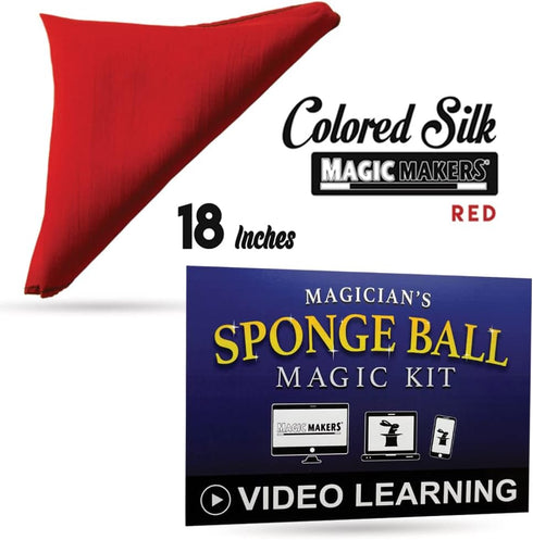 100 Magic Sponge Ball Kit Complete with Encyclopedia of Spongeball Magic Course Effects