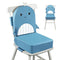 Toddler Booster Seat for Dining Table with Backrest, 4inch Non-Slip Kids Booster