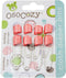 OsoCozy Diaper Pins, Red, Sturdy Stainless Steel with Safe Locking Closures, 2.875 Inch