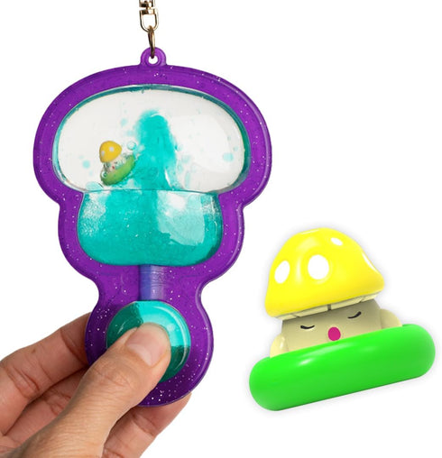 Goonameez, Hand-Held Sensory Toy with Floating Characters, Mesmerizing Water Mix Fidget Toy