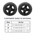 2 Baby Stroller Wheel Cover - Noise Reducing & Anti-Scratch Cart Wheel Tire Protectors Accessories, Pcs (L)