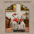 Set 31 cm Set PANTASY Knight Construction Medieval Collector's Model with Armored Battle Cross and Movable Joints