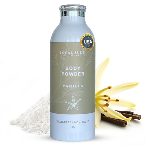 SoCal Suds & Company - Natural Body Powder Talc-Free - with Arrowroot
