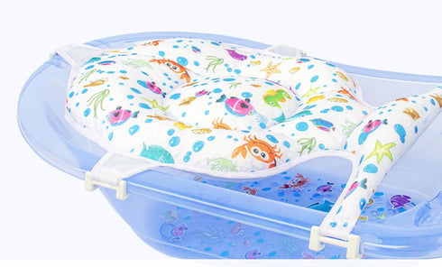 Generic Multifunctional Baby Bath Net With Cushion - Adjustable, 5 Point Seat Support,