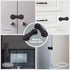 4 Pack Cabinet Locks for Babies, Childproof Latches with Adhesive for Drawer Cupboards Closet and Pantry Door