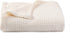 Kloovete 36 X 40 Inches Cooling Baby Waffle Weave Blanket, Ultra-Soft Lightweight Receiving