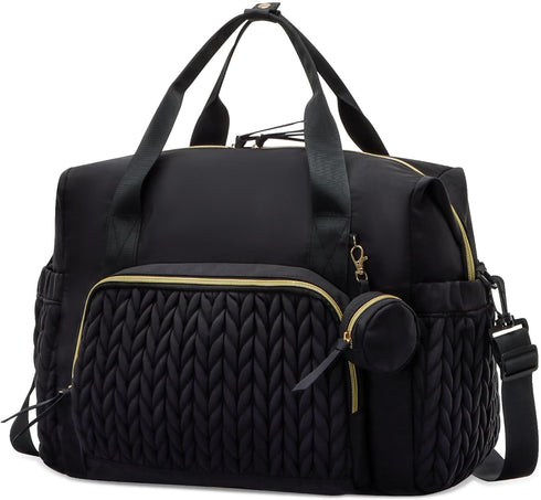 Duryarhall Diaper Bag Tote, Large Capacity Baby Diaper bags with Changing Pad, Travel