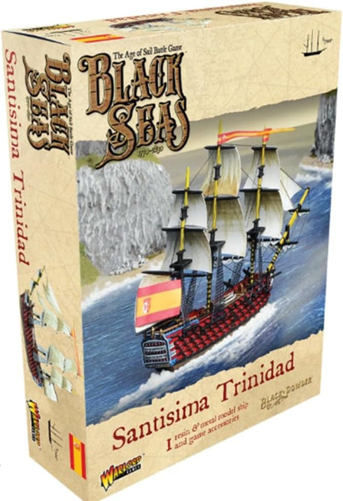 Warlord Black Seas The Age of Sail - Santisima Trinidad for Table Top Ship Combat War Game