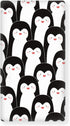 Winpema Cute Penguins Fitted Crib Sheet Penguin Cartoon Baby Crib Sheet Fit Standard